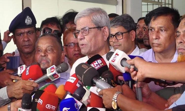 রাষ্ট্রপতি ও স্থানীয় সরকার নির্বাচন নিয়ে যা বললেন মির্জা ফখরুল