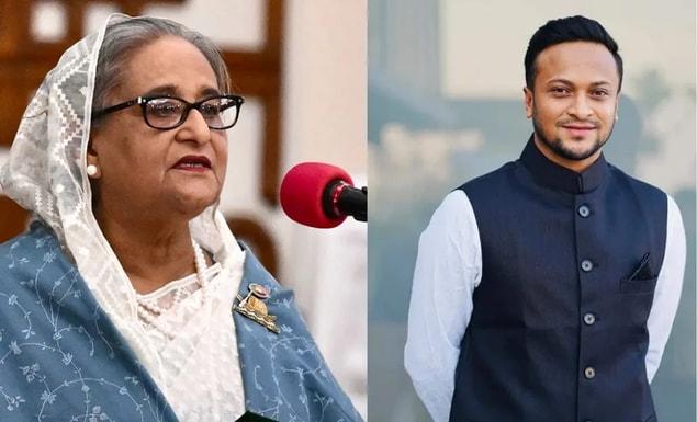ফেসবুকে শেখ হাসিনার লাইভ শেয়ার: সাকিব আল হাসানের বাড়িতে হামলা