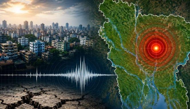 রাজধানীতে ৩ মাত্রার ভূমিকম্প, উৎপত্তিস্থল কোথায়?
