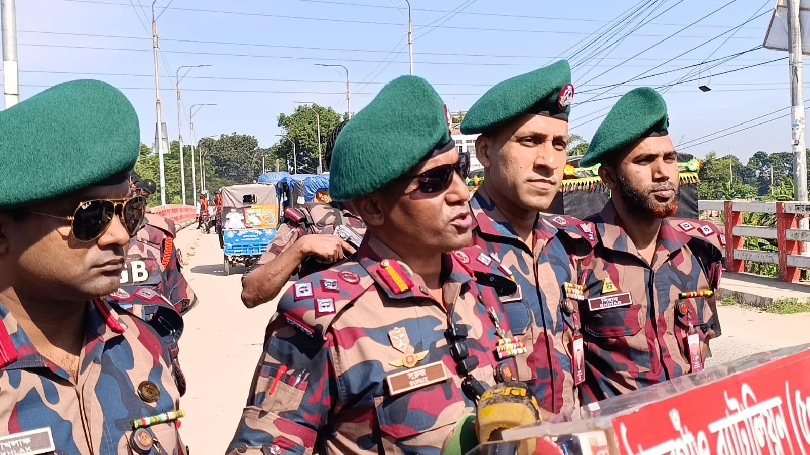 ঠাকুরগাঁও-১ উপনির্বাচন: নিরাপত্তায় ২১ প্লাটুন বিজিবি, ড্রোন ও ডগ ইউনিট মোতায়েন