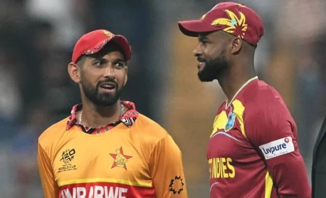 জিম্বাবুয়ে টস জিতে ব্যাটিংয়ে পাঠাল উইন্ডিজকে